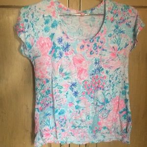 Brightly Colored Lilly Pulitzer Tee